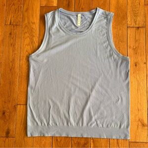 Athleta In Motion Seamless Light Blue Tank - Size L